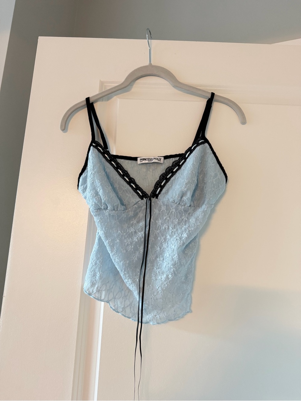 Princess Polly Zoki Top Blue
